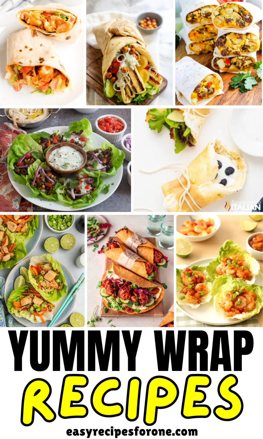 25 Sandwich Wraps For A Light Lunch
