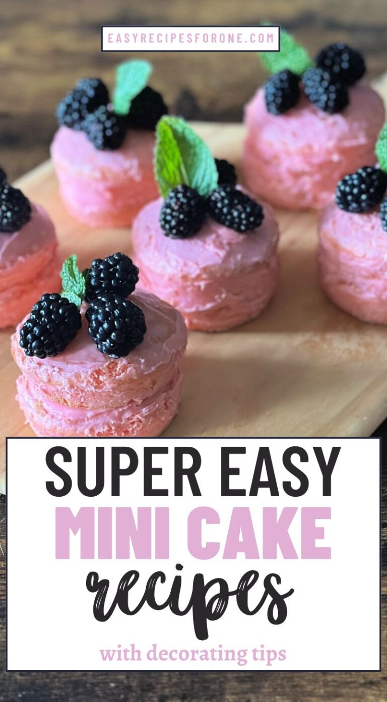 Mini Soft Cakes Easy Mini Cake Ideas With Decorating Tips