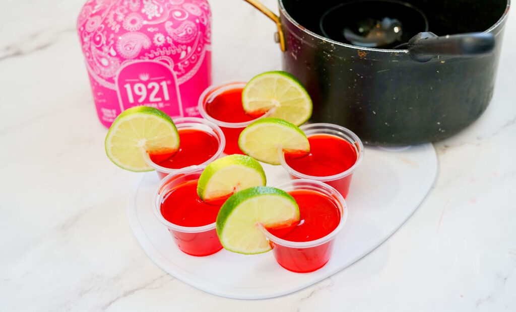 Adding lime to shots