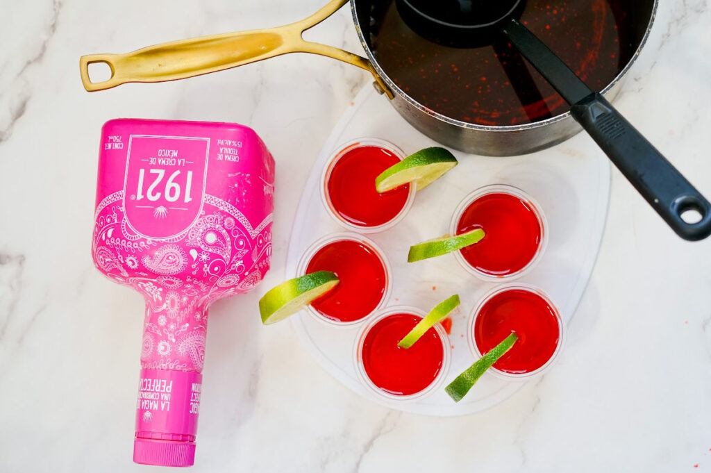 Margarita Jell-O shots