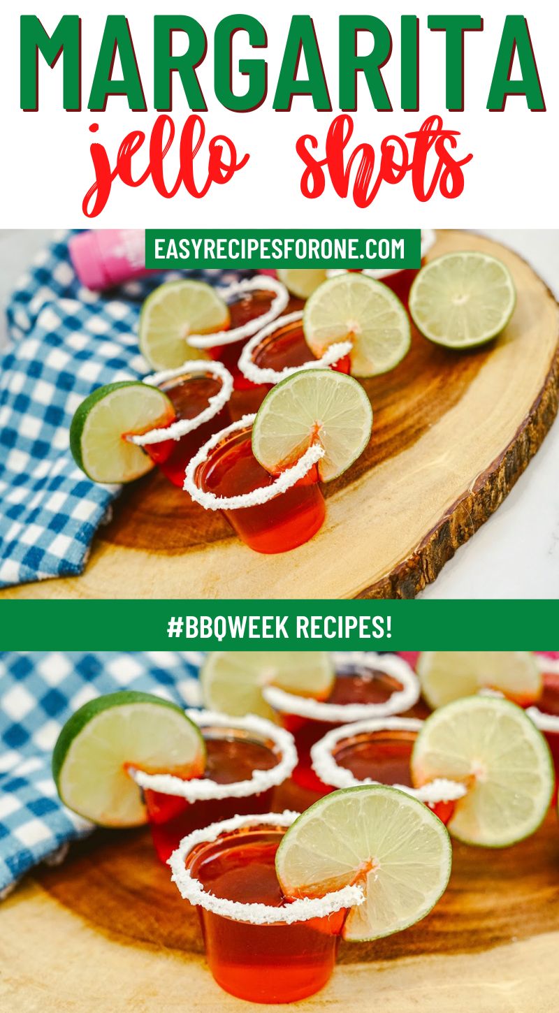 margarita jello shots vertical image with text