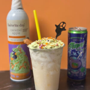 dirty alani witches brew with foam